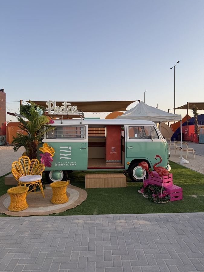 Van Photobooth: Lammah Al Bahr, Eid, Al Dhafra
