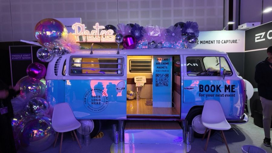 Van Photobooth: Middle East Event Show, Dubai World Trade Centre