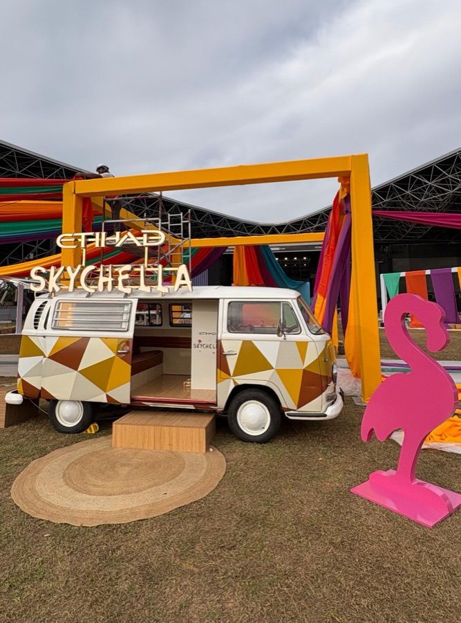 Van Photobooth: Etihad Skychella, Etihad Park, Abu Dhabi