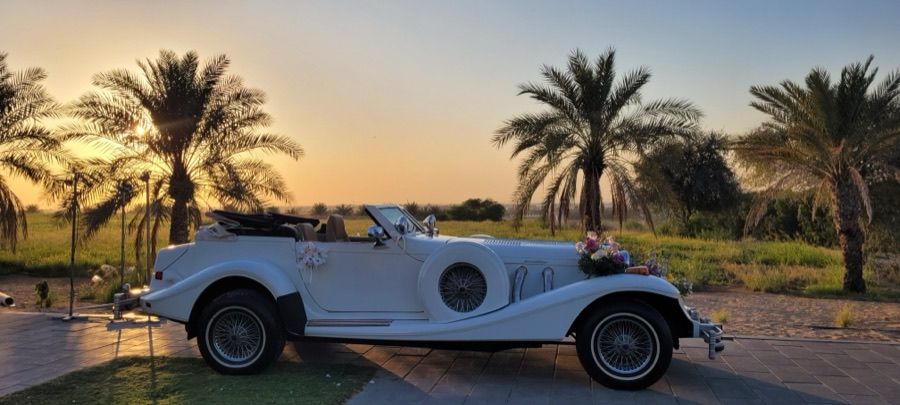 Indian Wedding Baraat, classic car rental UAE