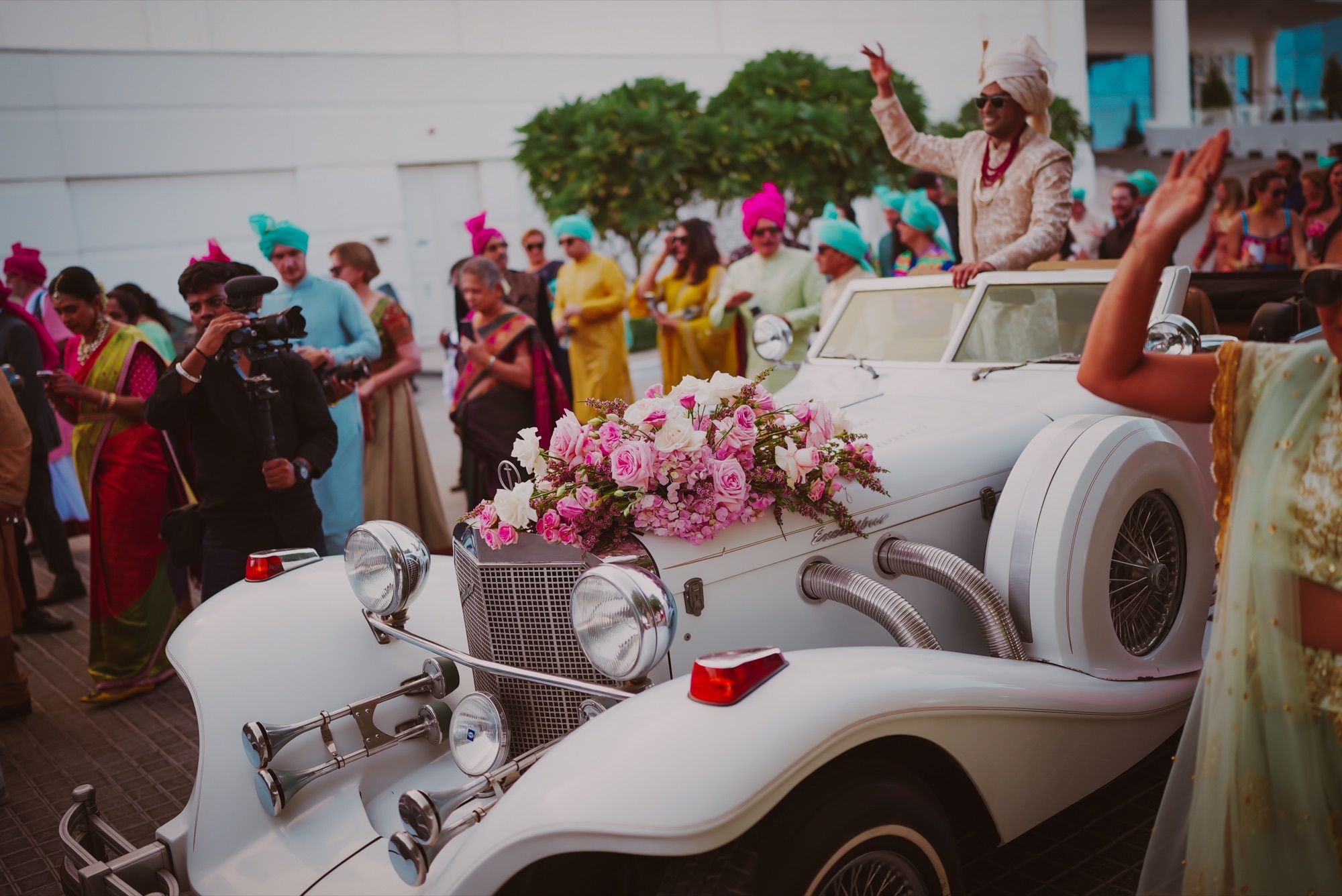 Indian wedding baraat