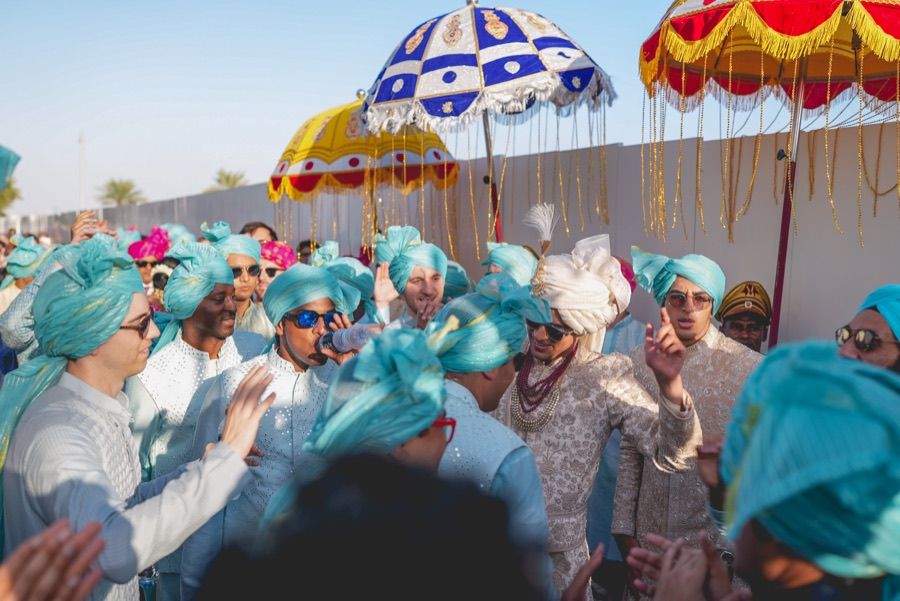 Indian Wedding Baraat, classic car rental UAE